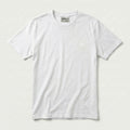 Playera Blanca Cuello Redondo 100% Algodón